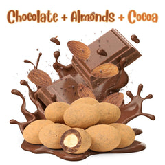 Dark Chocolate Cocoa Dusted Almonds - It's Delish (photo 2)