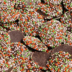 Christmas Dark Chocolate Nonpareils Jumbo Jar - It's Delish (photo 4)