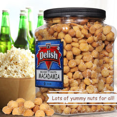 BBQ Honey Roasted Macadamia Nuts — Jumbo Jar - It's Delish (photo 5)