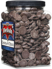 Dark Chocolate Discs — Jumbo Jar - It's Delish (photo 5)