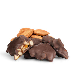 Chocolate Caramel Rice Crispies Clusters — Red Gift Box - It's Delish (photo 15)