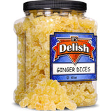 Crystallized Ginger Dices Jumbo Jar