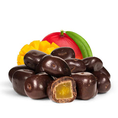 Dark Chocolate Covered Dried Mango Jumbo Jar - It's Delish (photo 2)
