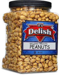 BBQ Honey Roasted Peanuts — Jumbo Jar - It's Delish