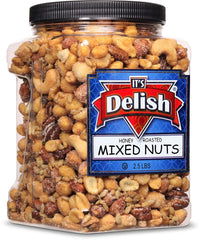 Honey Roasted Mixed Nuts — Jumbo Jar - It's Delish