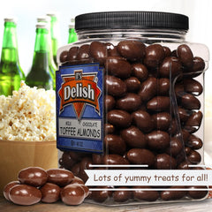 Milk Chocolate Toffee Coated Almonds — Jumbo Jar - It's Delish (photo 5)