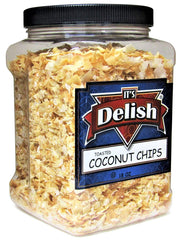 Toasted Unsweetened Coconut Chips - It's Delish