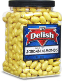 Yellow Gold Jordan Almonds — Jumbo Jar