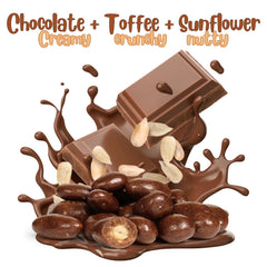 Milk Chocolate Toffee Coated Sunflower Seeds Jumbo Jar - It's Delish (photo 2)