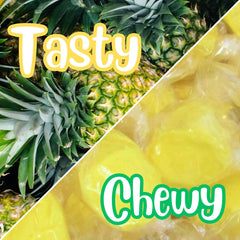 Pineapple Soft Taffy Chews Jumbo Jar - It's Delish (photo 4)