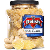 Crystallized Ginger Slices — Jumbo Jar