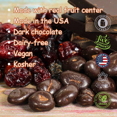 Dark Chocolate Covered Cranberries - It's Delish (photo 4)