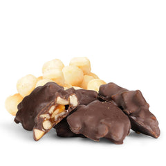 Chocolate Caramel Rice Crispies Clusters — Red Gift Box - It's Delish (photo 13)