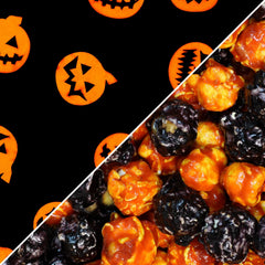 Halloween Black & Orange Popcorn — Jumbo Jar - It's Delish (photo 3)