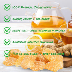 Crystallized Ginger Chunks — Jumbo Jar - It's Delish (photo 4)