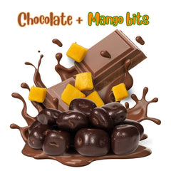 Dark Chocolate Covered Dried Mango Jumbo Jar - It's Delish (photo 4)