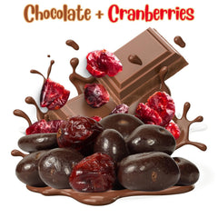 Dark Chocolate Cranberries Jumbo Jar - It's Delish (photo 2)