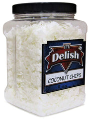 Sweetened Coconut Chips — Jumbo Jar - It's Delish