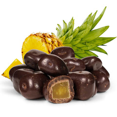 Dark Chocolate Dried Pineapple Bits Jumbo Jar - It's Delish (photo 2)
