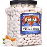 Sugar-Free White Jordan Almonds Jumbo Jar