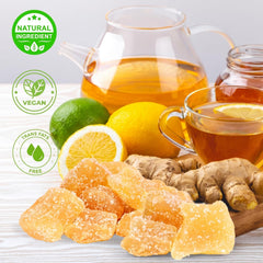 Crystallized Ginger Chunks with Lime Jumbo Jar - It's Delish (photo 5)