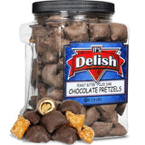 Dark Chocolate Peanut Butter Pretzel Nuggets — Jumbo Bag