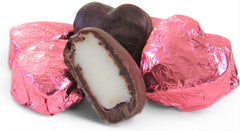 Raspberry Crème Chocolate Hearts — Pink Foil Jumbo Jar - It's Delish (photo 6)