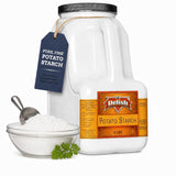 Potato Starch   6 LBS Bulk Restaurant Jug with Handle