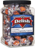 Halloween Black & Orange Cream Taffy Chews — Jumbo Jar