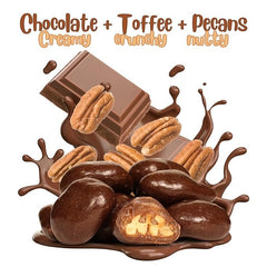 Milk Chocolate Toffee Coated Pecans - It's Delish (photo 3)