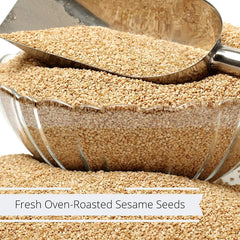 Toasted White Sesame Seeds — Jumbo Jar - It's Delish (photo 5)