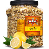Dried Lemon Peel Pieces Jumbo Jar