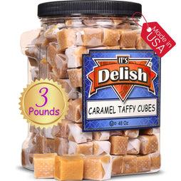 Vanilla Caramel Squares — Jumbo Jar - It's Delish