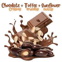 Dark Chocolate Toffee Coated Sunflower Seeds — Jumbo Jar - It's Delish (photo 4)