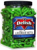 Green Apple Licorice Bits — Jumbo Jar
