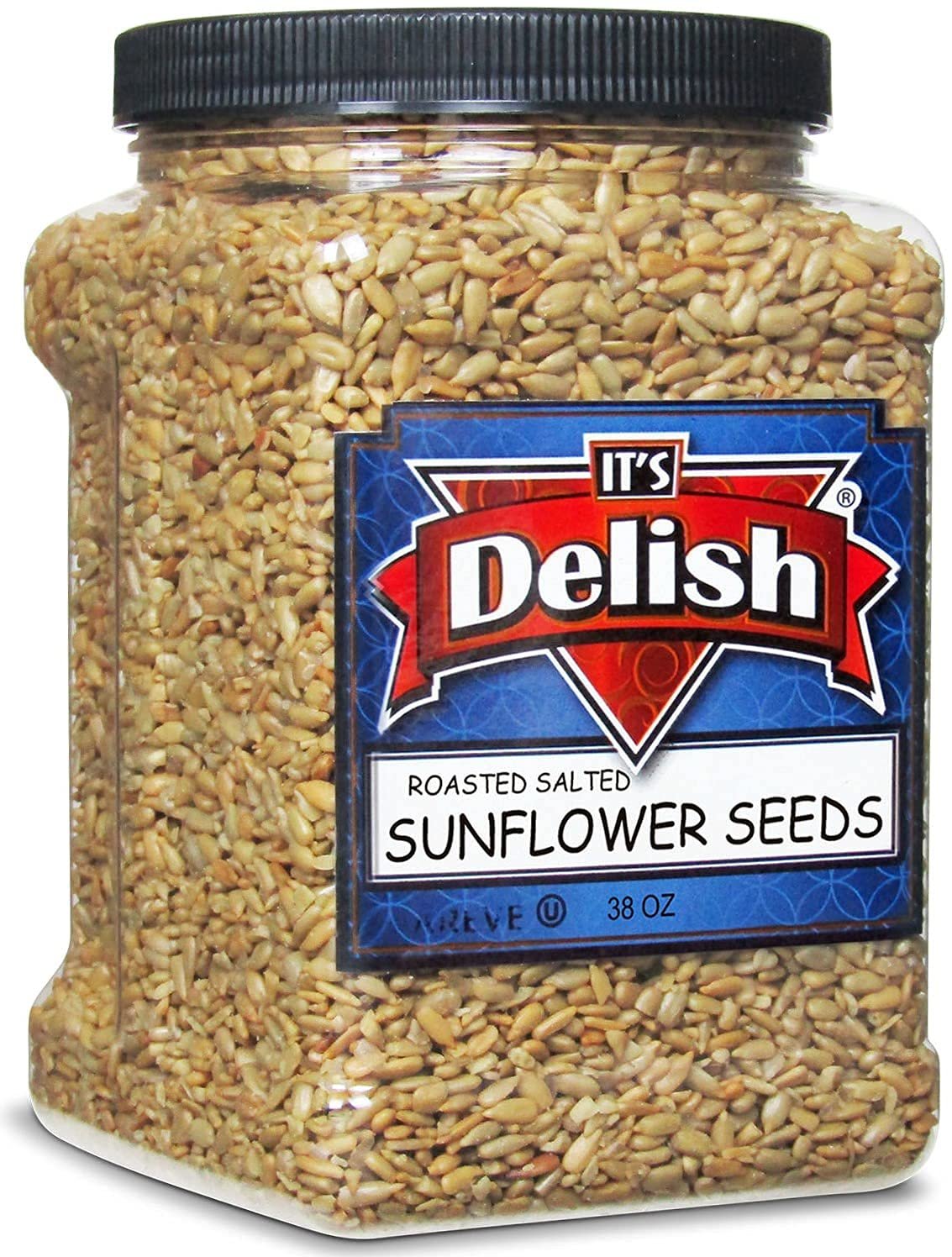 Roasted Salted Sunflower Seeds — Jumbo Jar - It's Delish