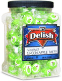 Green Apple Taffy Chews — Jumbo Jar