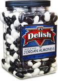 Tuxedo Black & White Jordan Almonds — Jumbo Jar