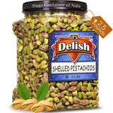 Roasted Unsalted Pistachio Kernels — Jumbo Jar