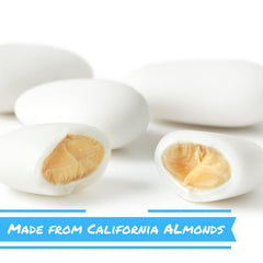 Sugar-Free White Jordan Almonds Bulk Bag - It's Delish (photo 2)