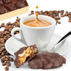 Chocolate Caramel Rice Crispies Clusters — Red Gift Box - It's Delish (photo 18)