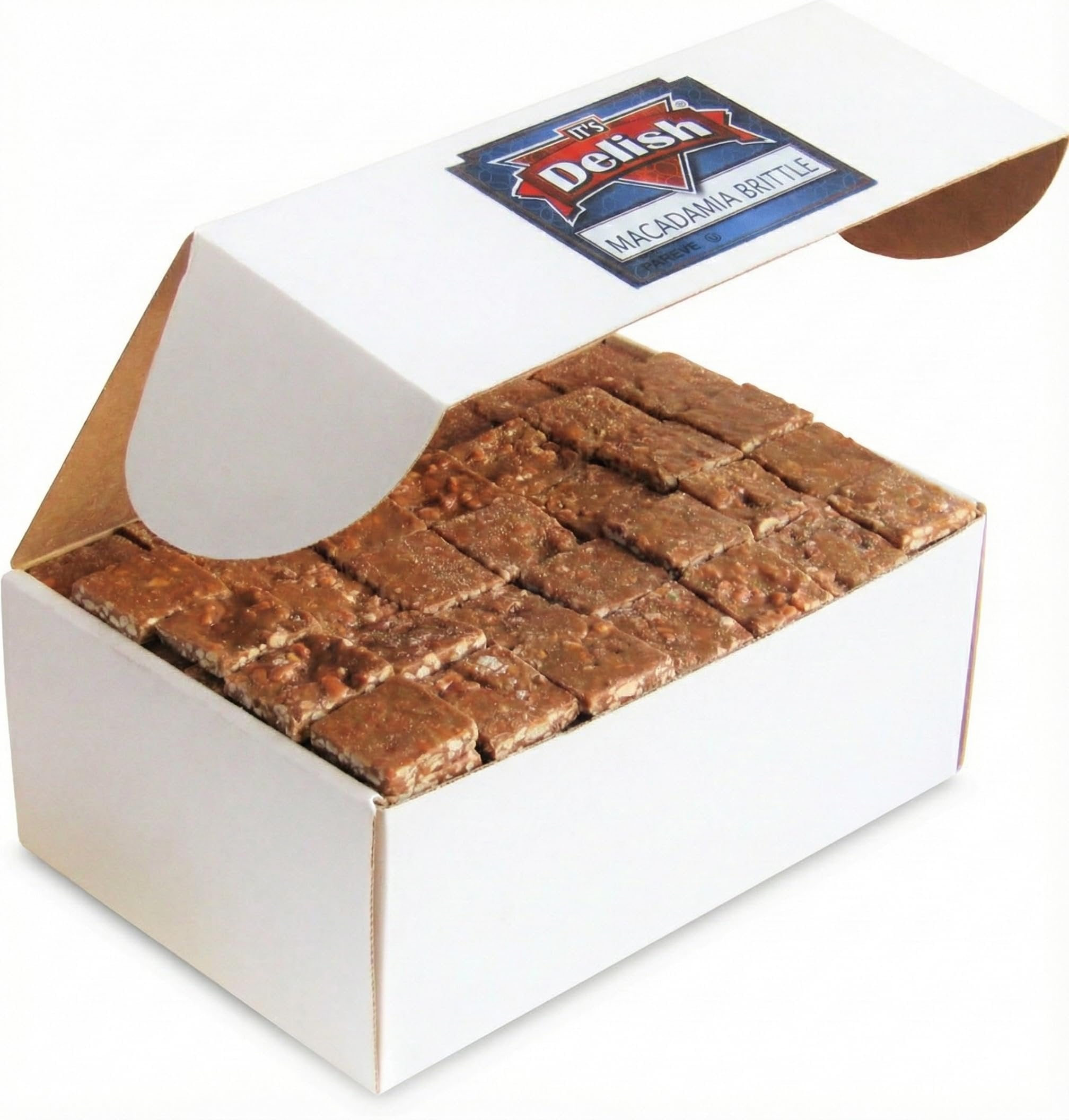 Gourmet Macadamia Brittle Bulk Box - It's Delish