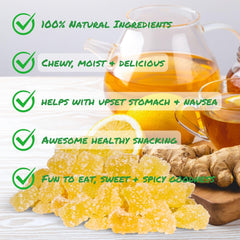 Crystallized Ginger Dices Jumbo Jar - It's Delish (photo 4)