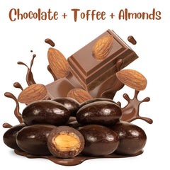 Dark Chocolate Toffee Coated Almonds - It's Delish (photo 3)