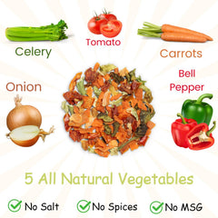 Deluxe Dried Vegetable Soup Mix — Restaurant Gallon Size - It's Delish (photo 4)