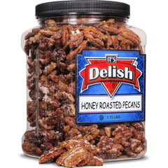 Honey Roasted Pecans — Jumbo Jar - It's Delish