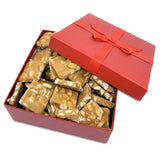 Classic Peanut Brittle   Red Gift Box