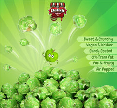 Green Apple Popcorn — Jumbo Jar - It's Delish (photo 4)