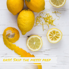 Dried Lemon Peel Pieces Jumbo Jar - It's Delish (photo 5)