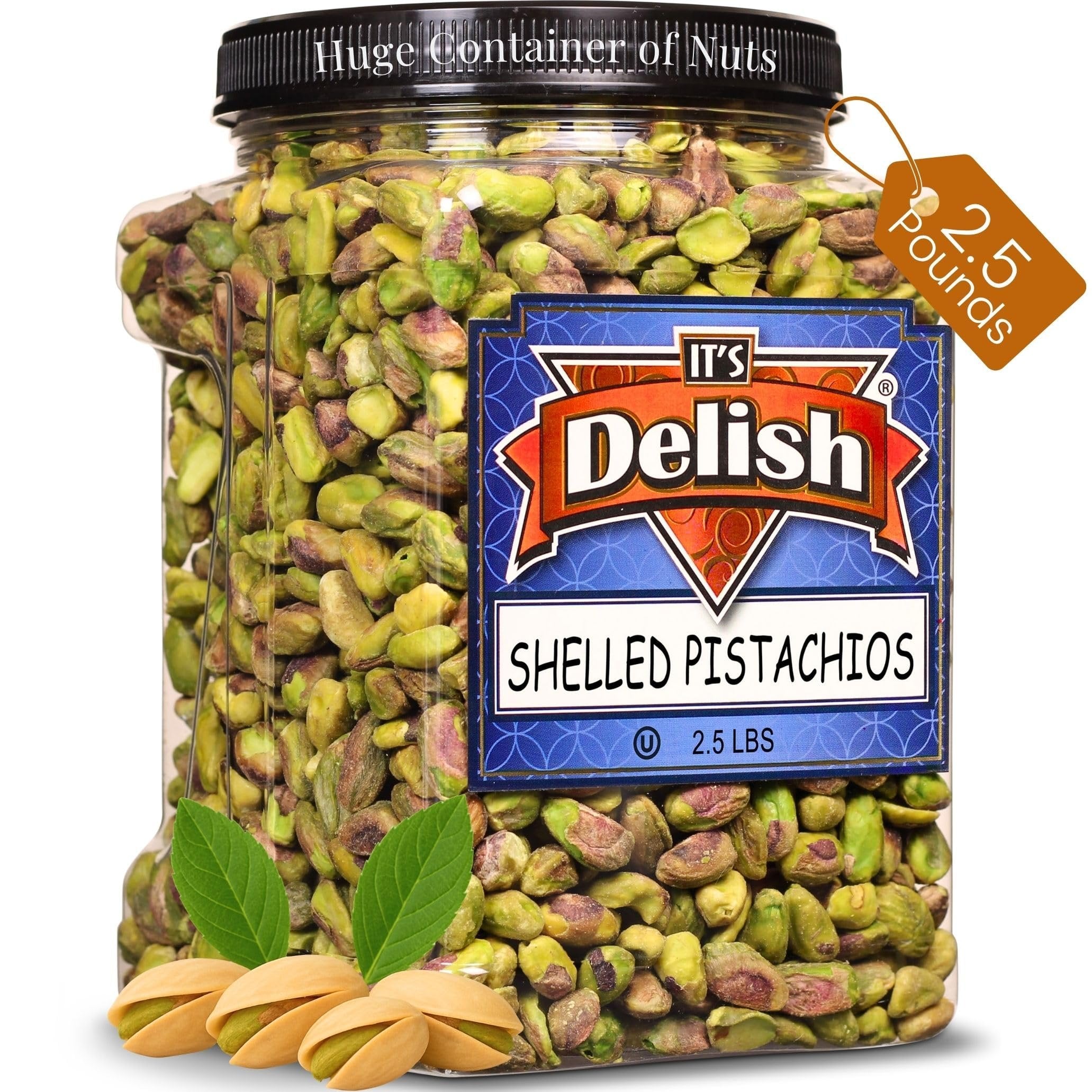 Raw Shelled Pistachio Kernels (No Shell) - It's Delish